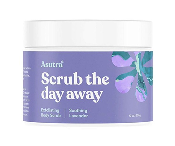 Asutra Gentle 100% Pure Dead Sea Salt Exfoliating Body Scrub