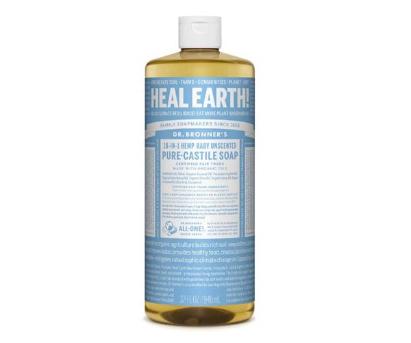 Dr. Bronner’s Pure-Castile Liquid Soap