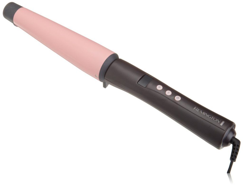 Remington CI9538 T|Studio Salon Collection Pearl Digital Ceramic Curling Wand, 1-1 ½ Inch